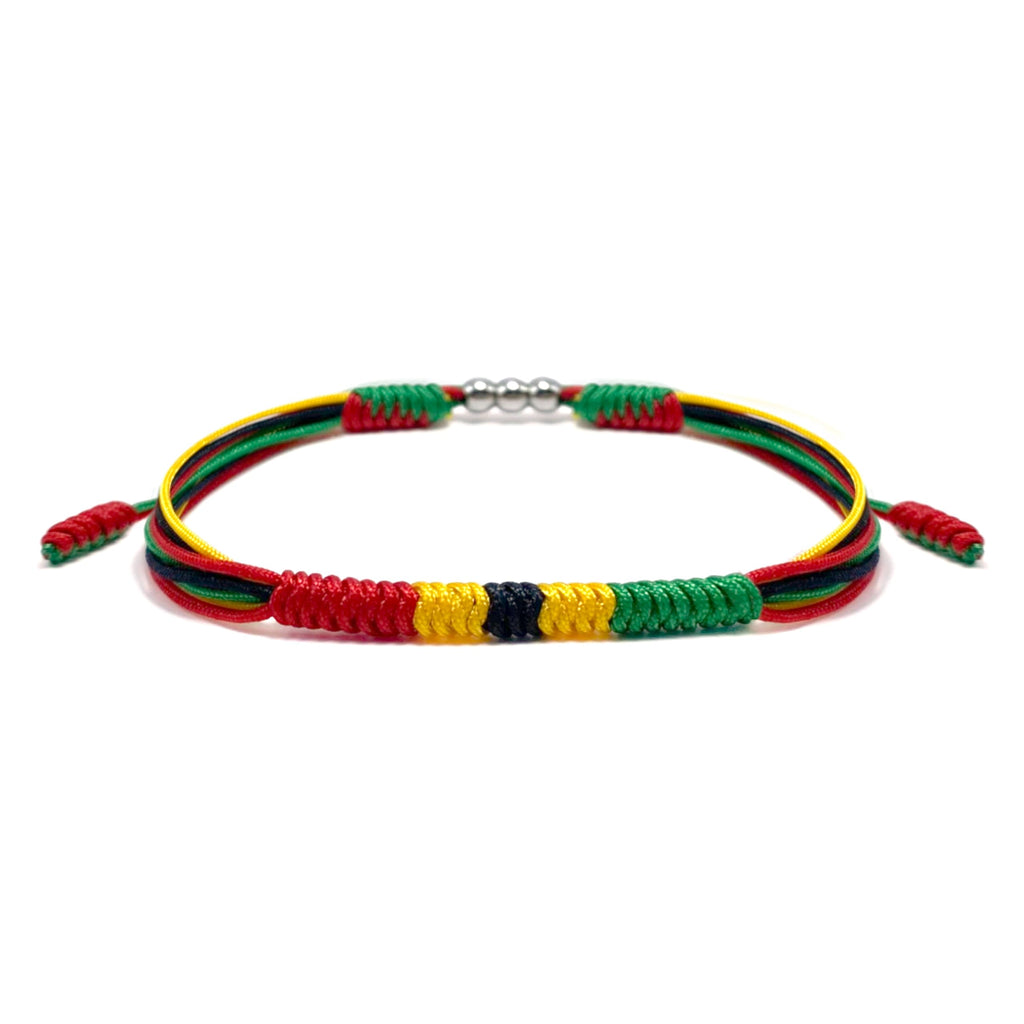 LAMIBEE Flag Pride Bracelet for Women, Men, String Thread
