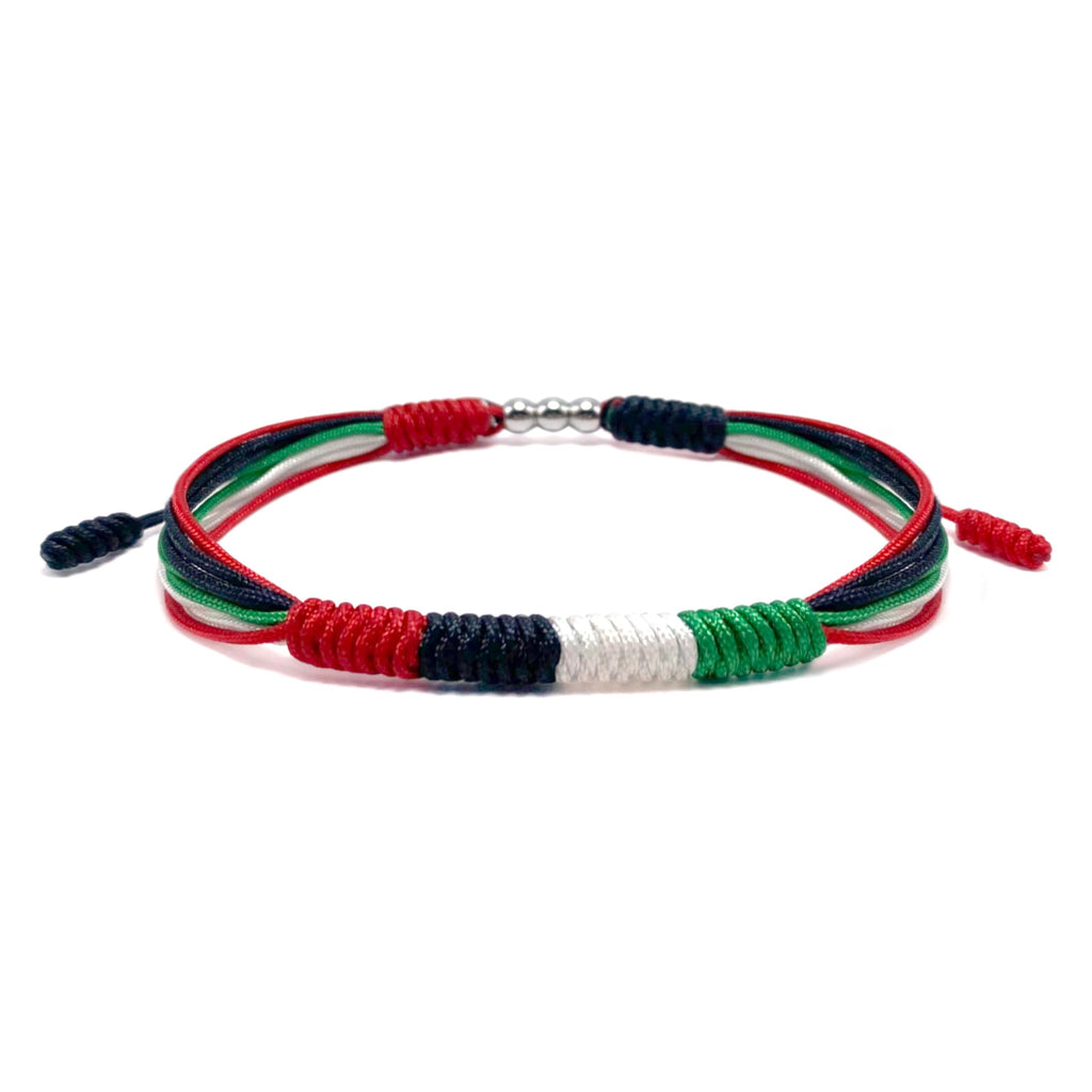 LAMIBEE Flag Pride Bracelet for Women, Men, String Thread