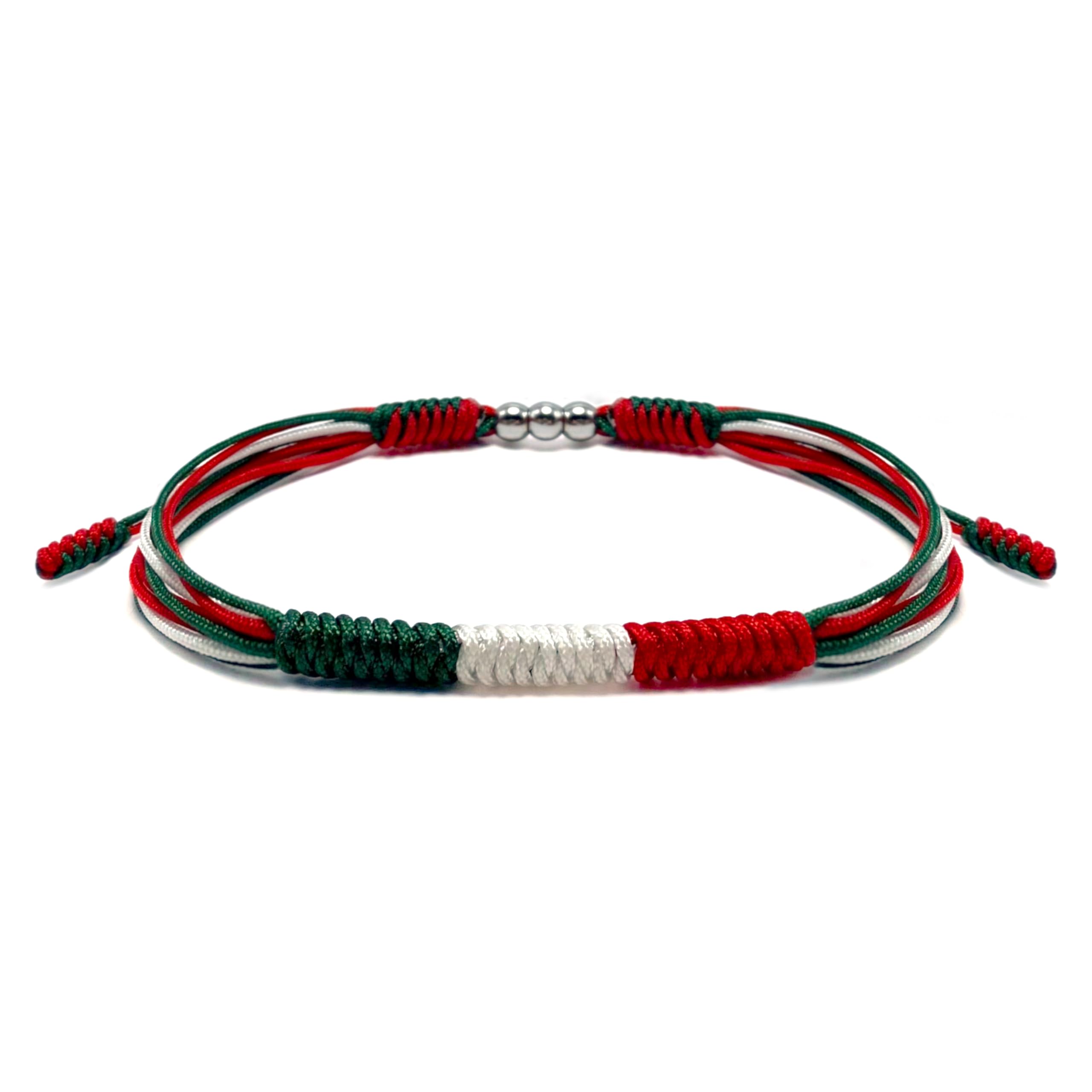 LAMIBEE Flag Pride Bracelet for Women, Men, String Thread