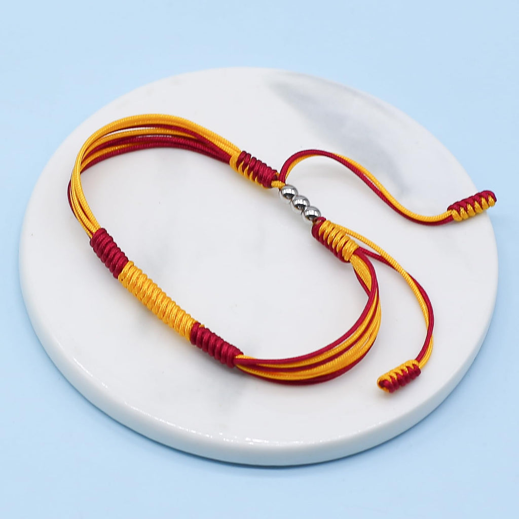 LAMIBEE Flag Pride Bracelet for Women, Men, String Thread