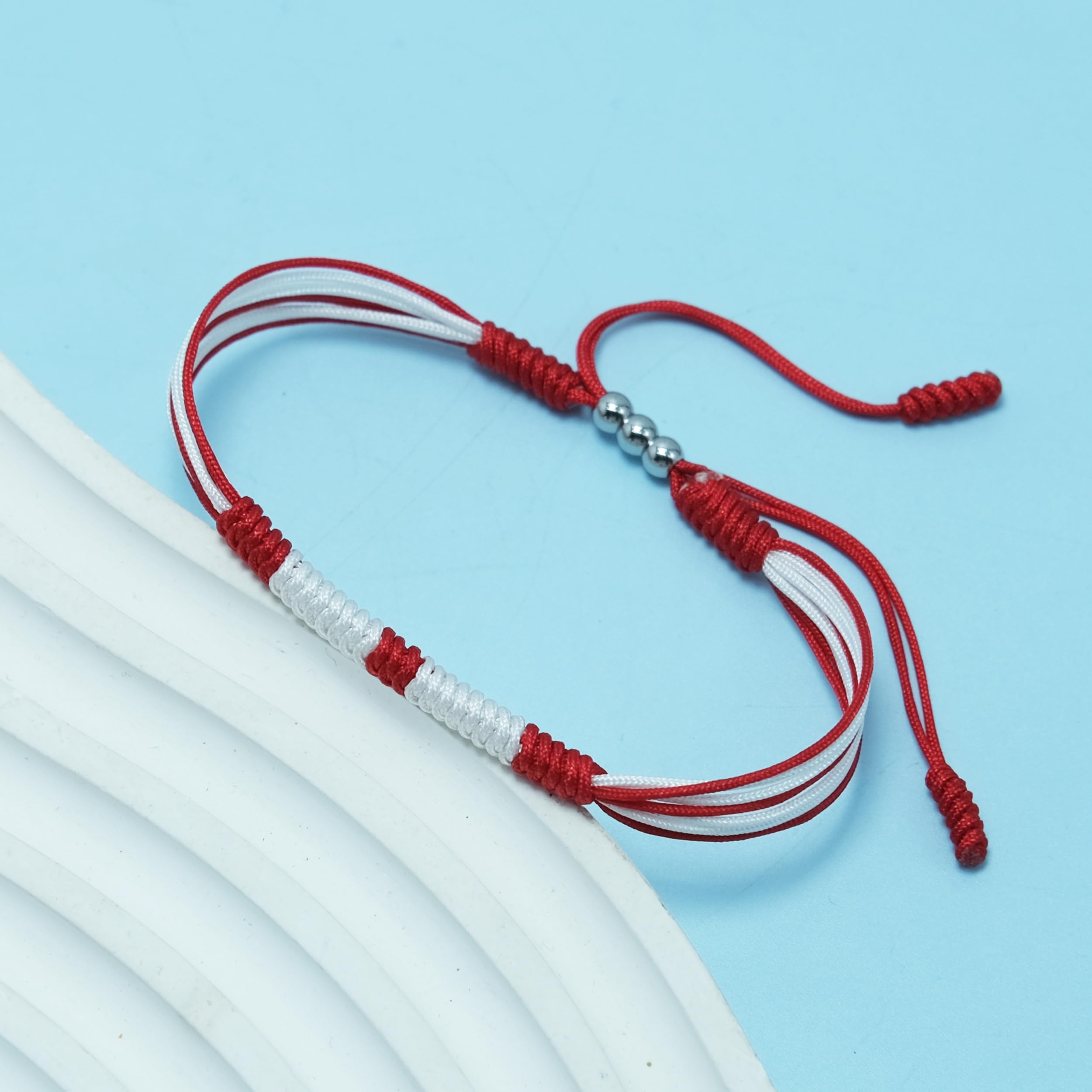 LAMIBEE Flag Pride Bracelet for Women, Men, String Thread