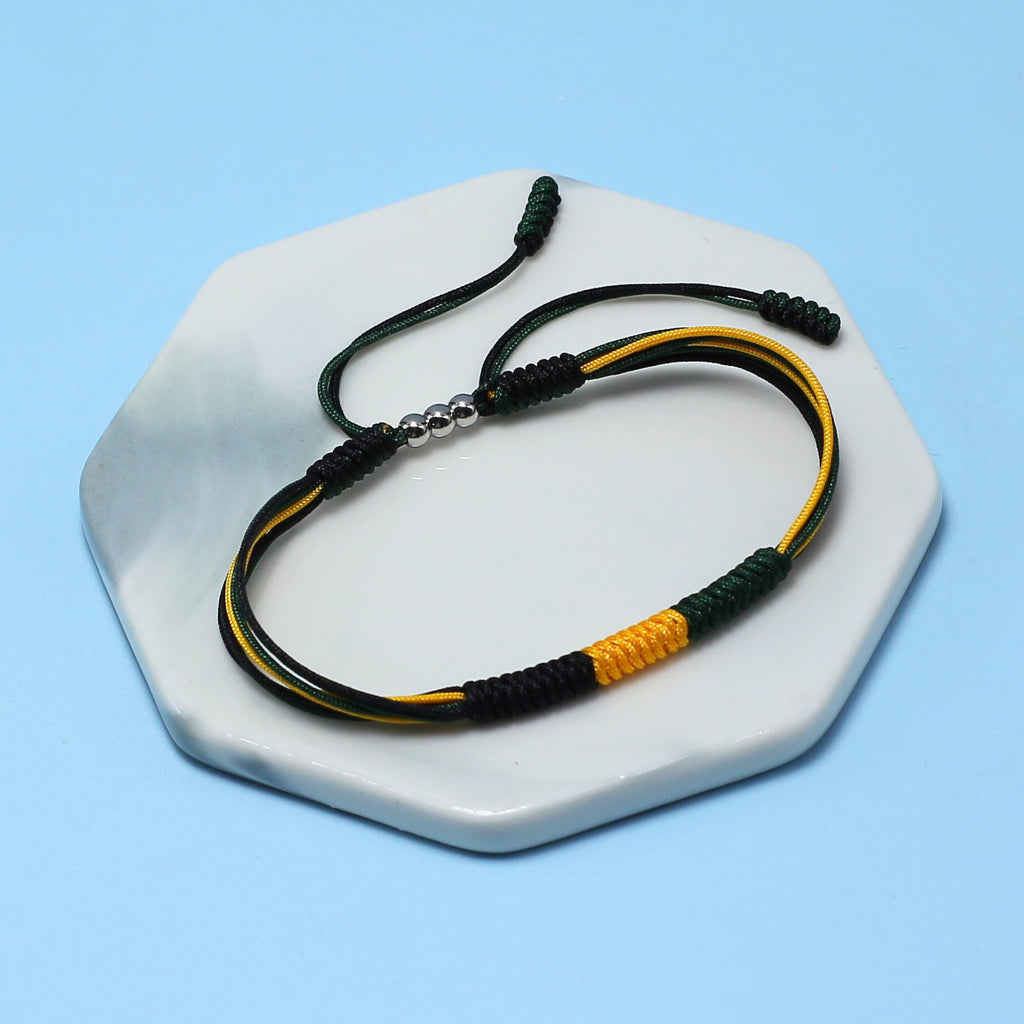 LAMIBEE Flag Pride Bracelet for Women, Men, String Thread