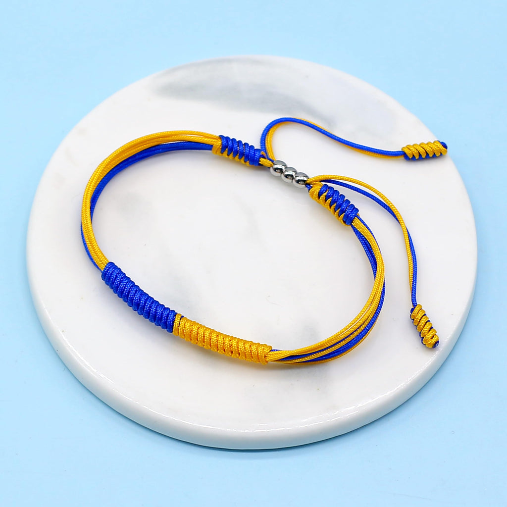 LAMIBEE Flag Pride Bracelet for Women, Men, String Thread