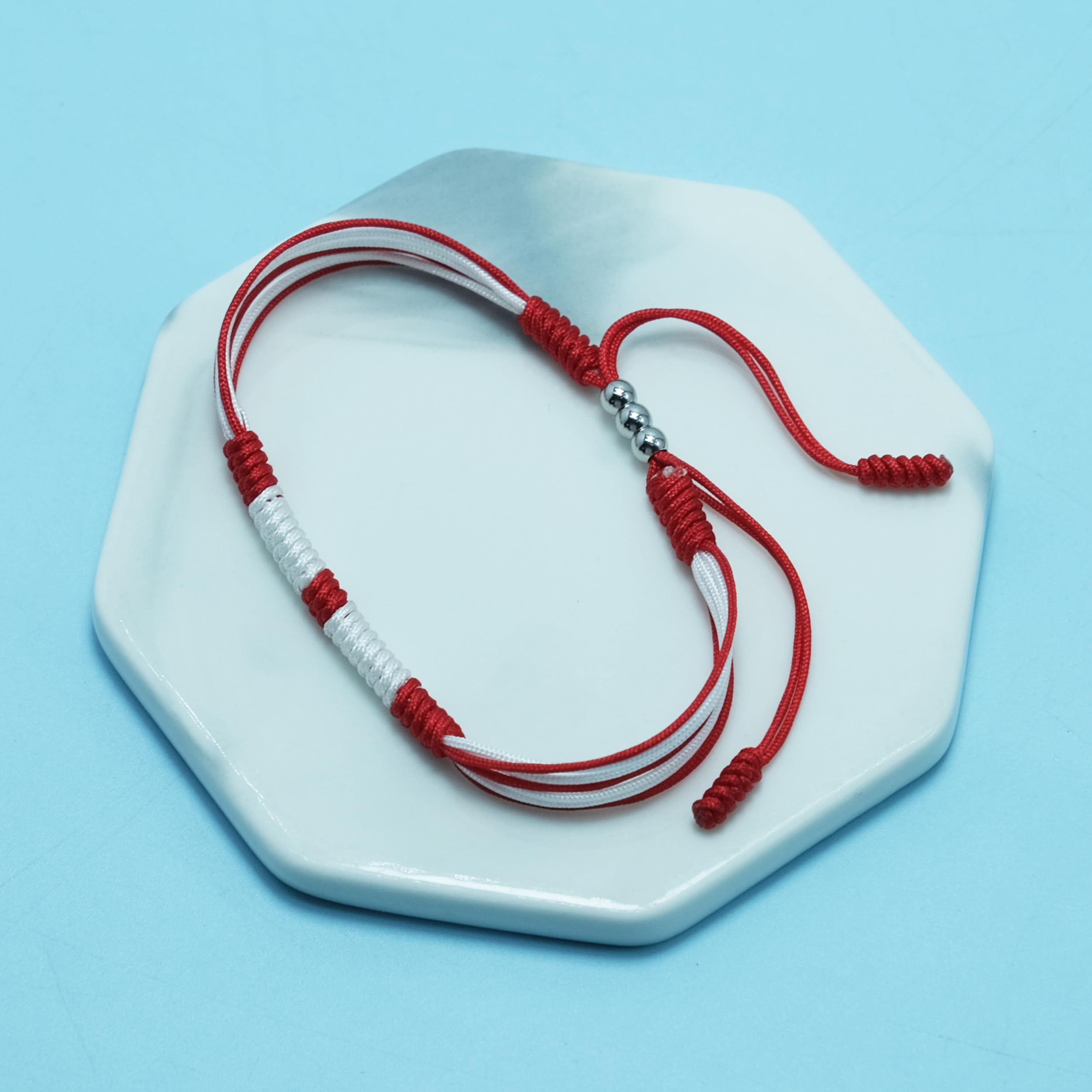 LAMIBEE Flag Pride Bracelet for Women, Men, String Thread