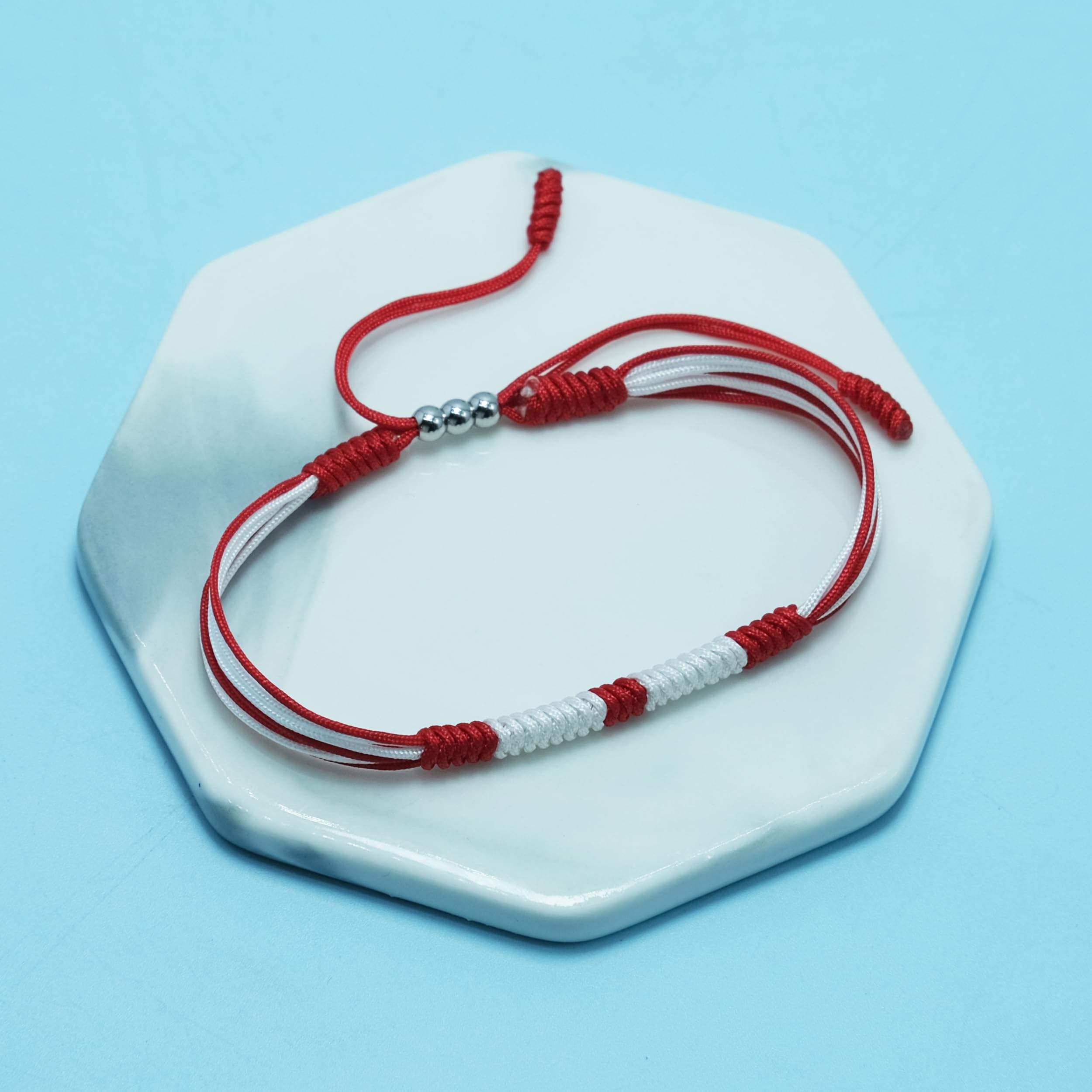 LAMIBEE Flag Pride Bracelet for Women, Men, String Thread