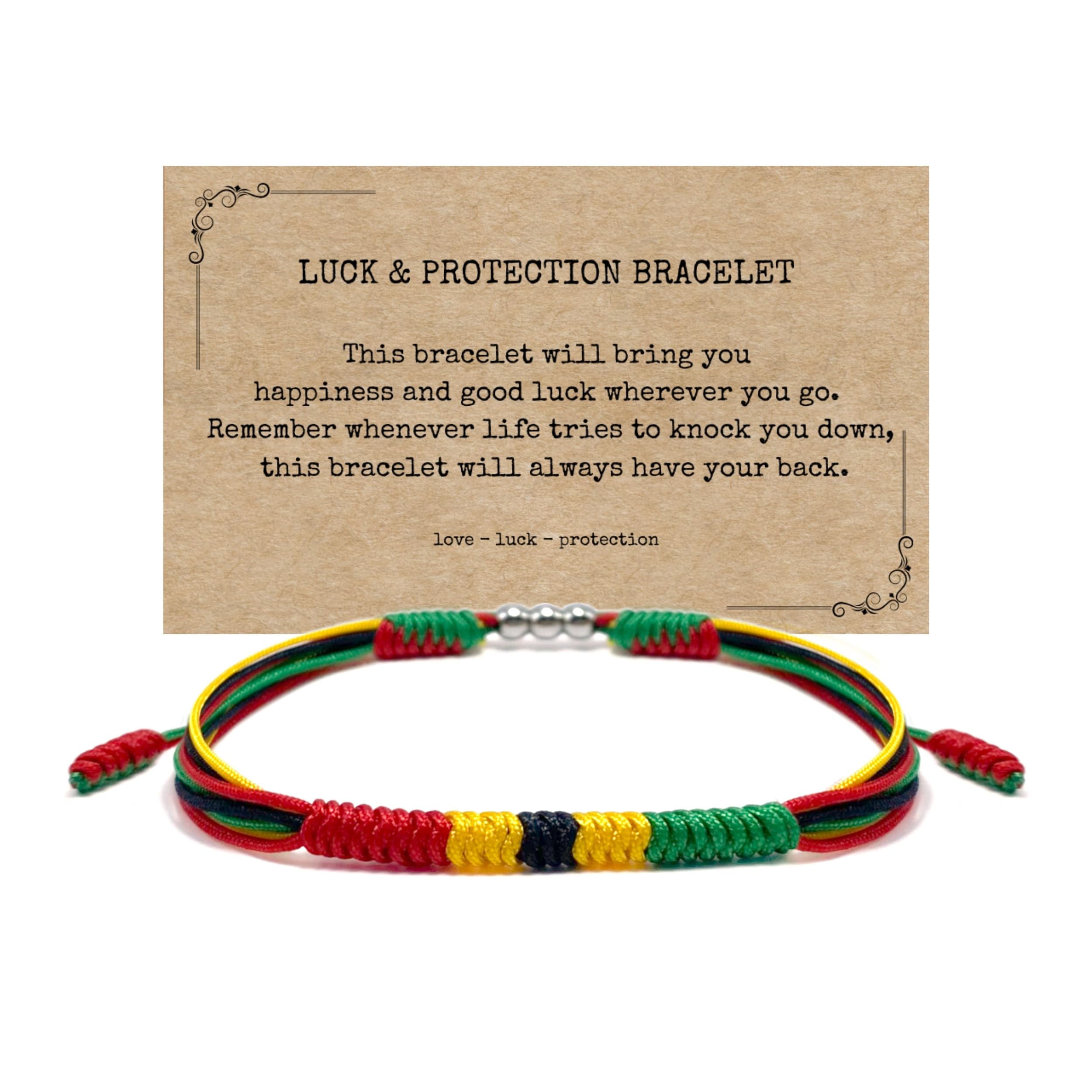 LAMIBEE Flag Pride Bracelet for Women, Men, String Thread