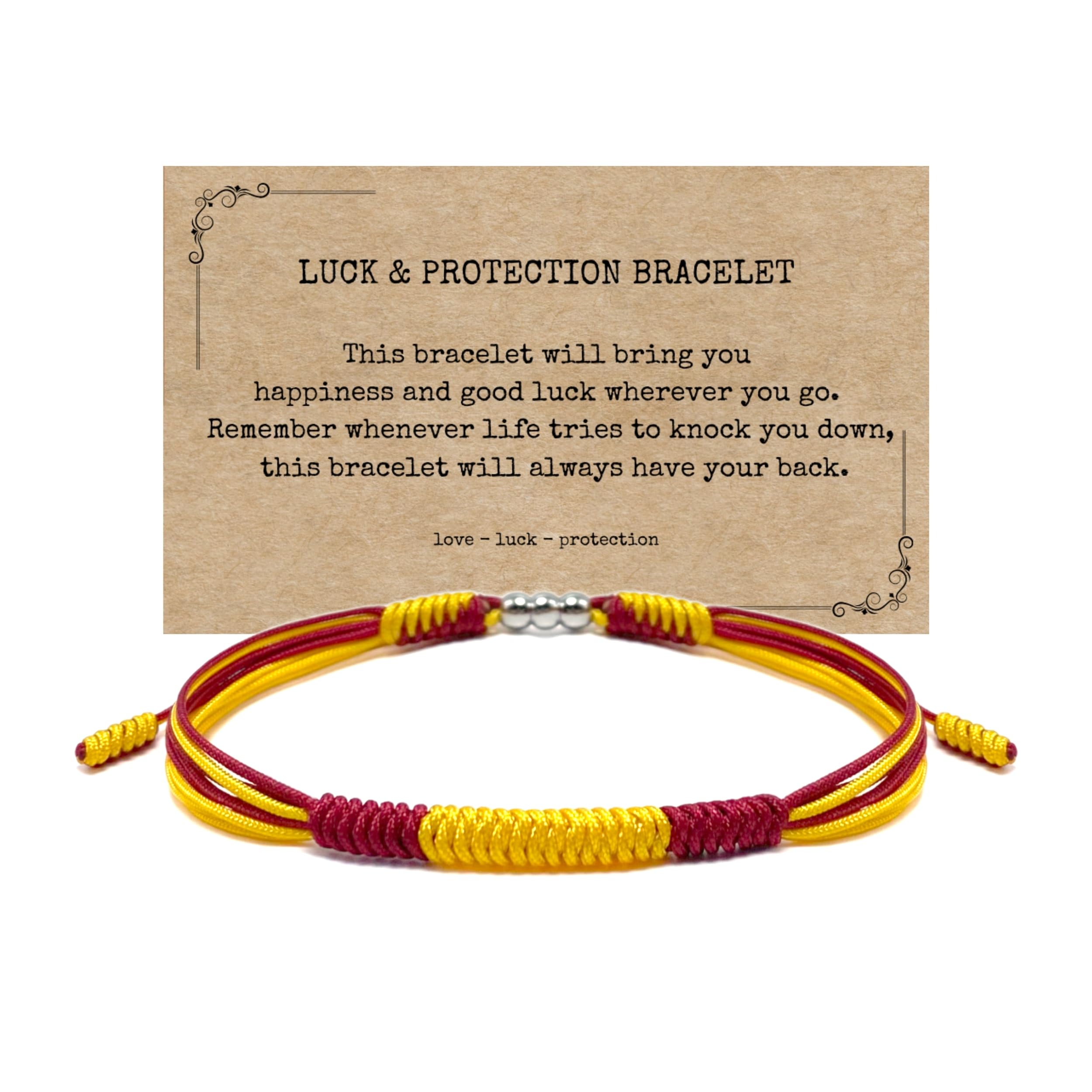 LAMIBEE Flag Pride Bracelet for Women, Men, String Thread