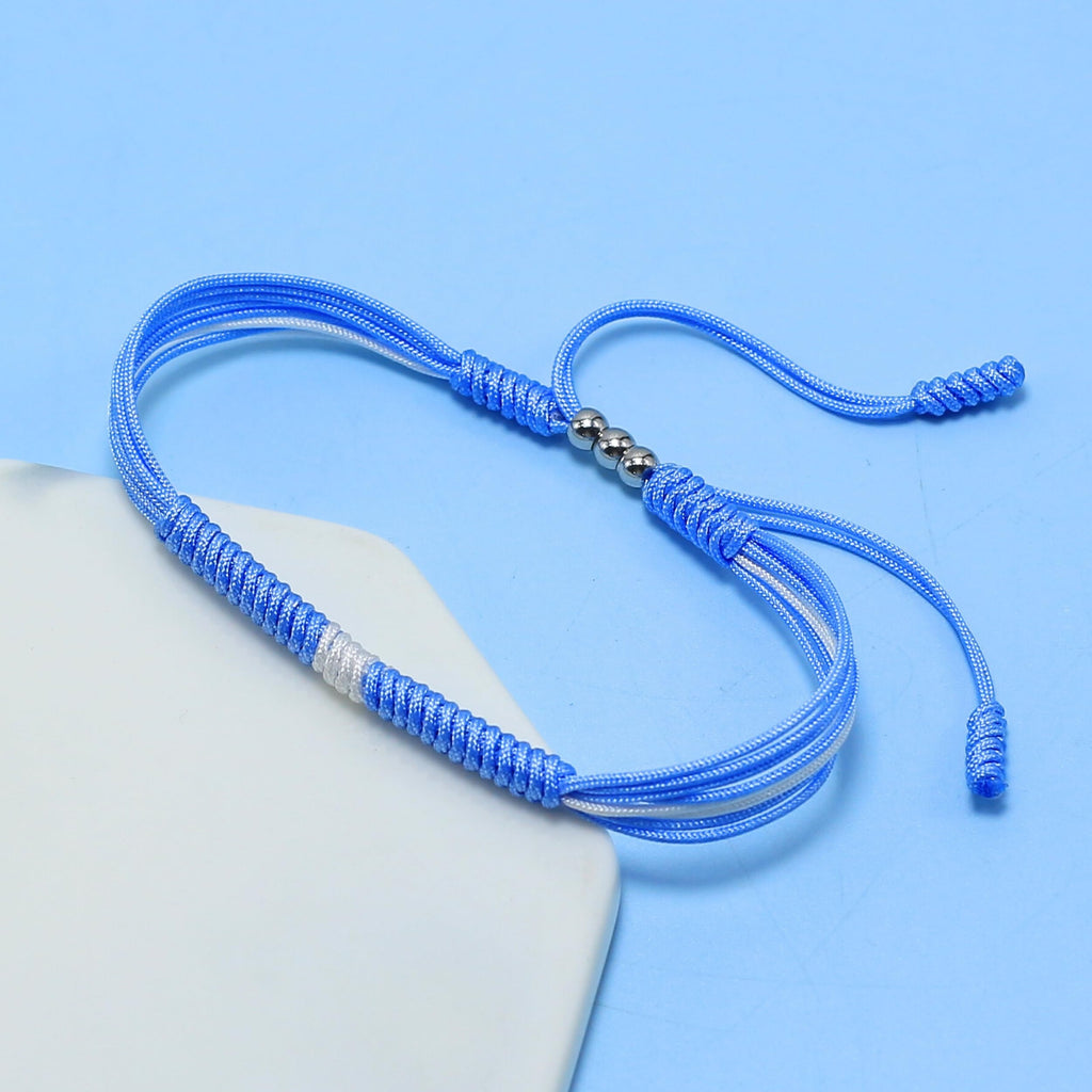 LAMIBEE Flag Pride Bracelet for Women, Men, String Thread