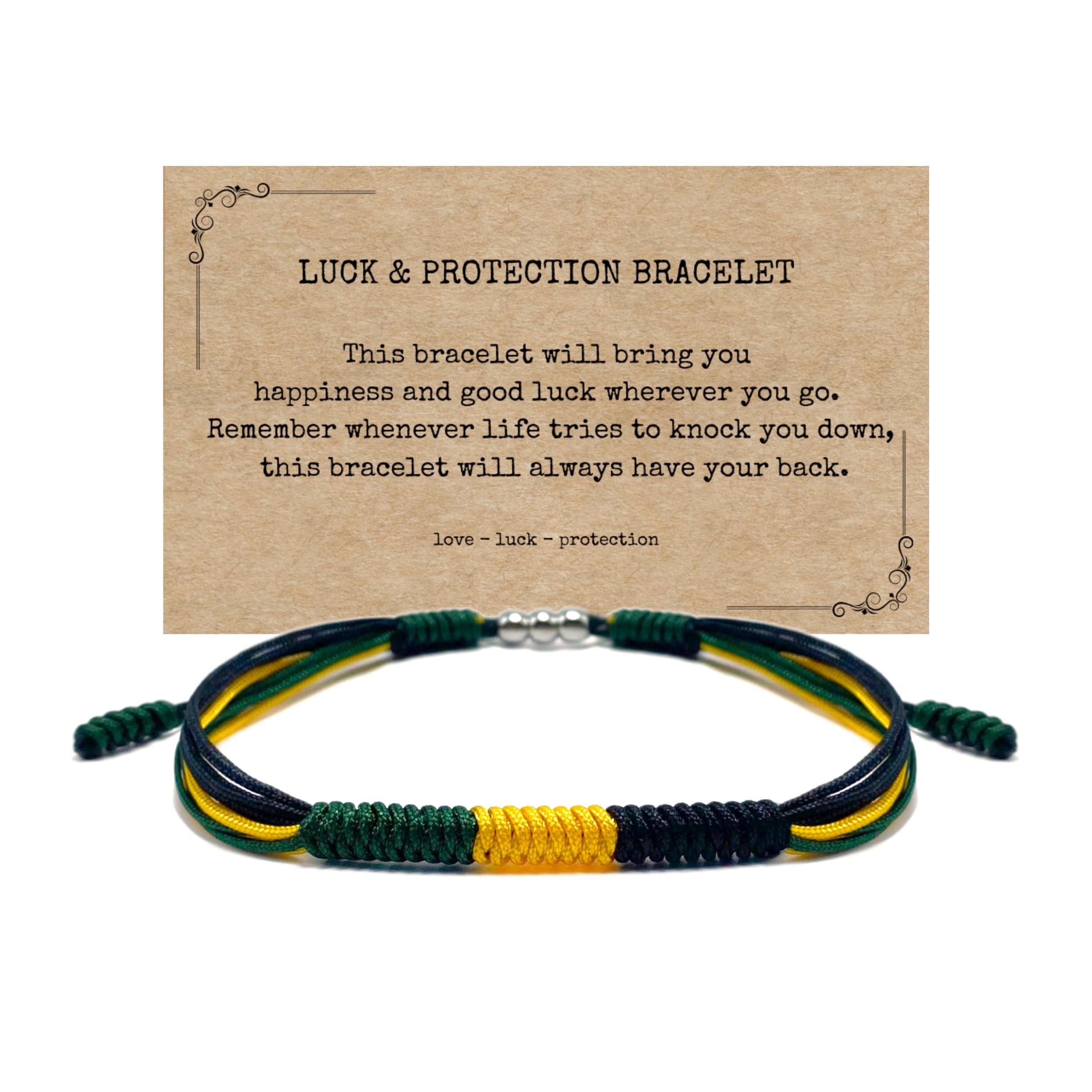 LAMIBEE Flag Pride Bracelet for Women, Men, String Thread