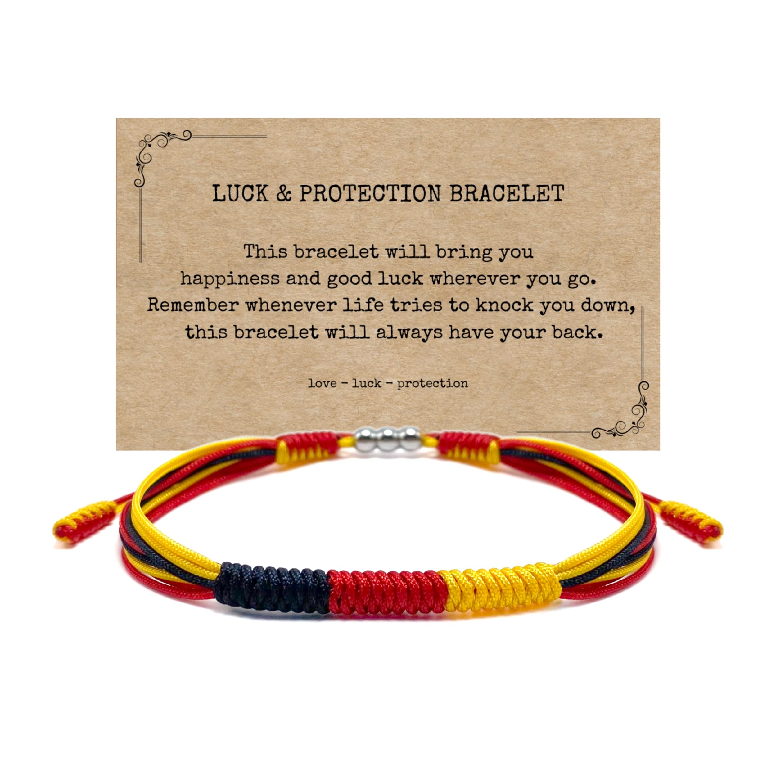LAMIBEE Flag Pride Bracelet for Women, Men, String Thread