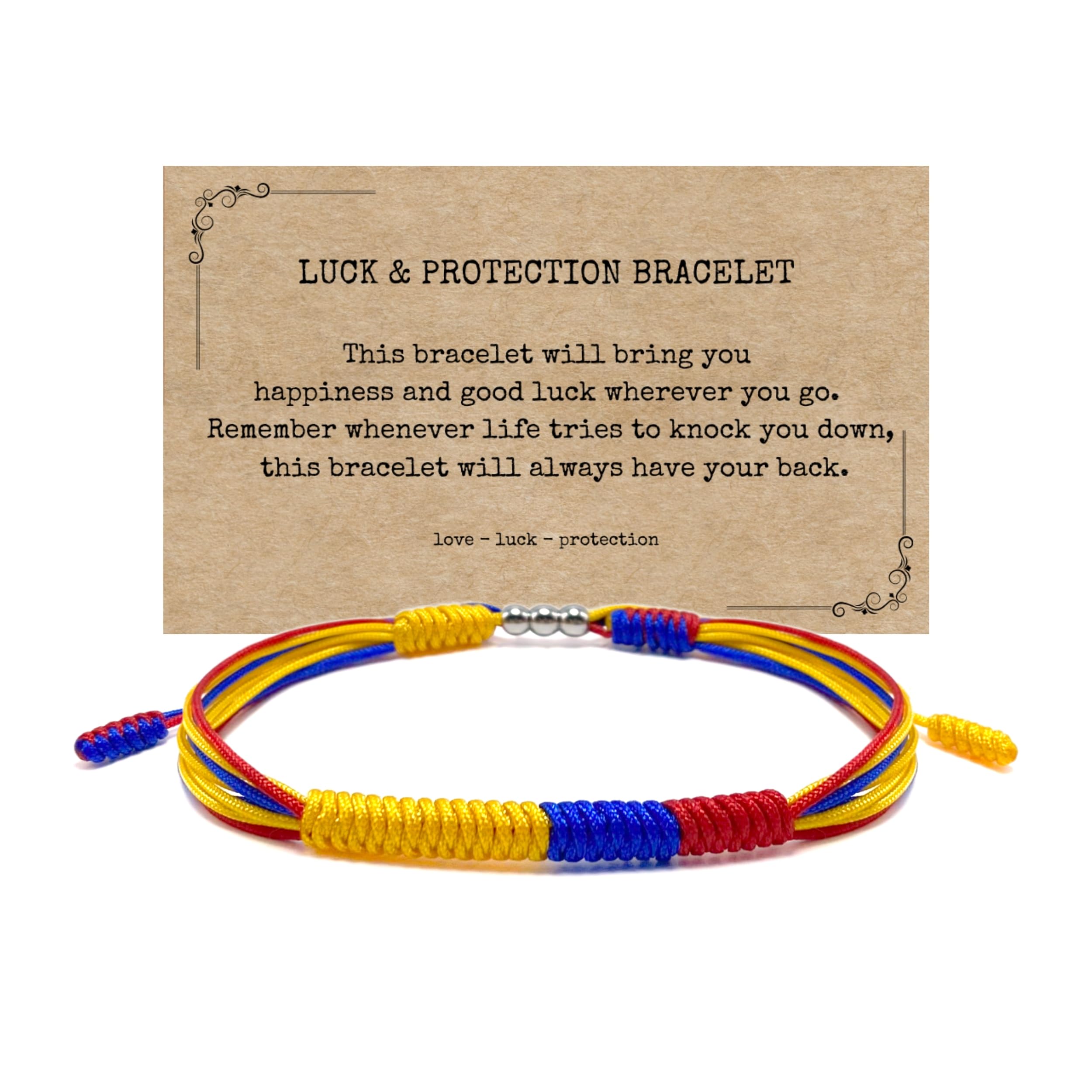 LAMIBEE Flag Pride Bracelet for Women, Men, String Thread