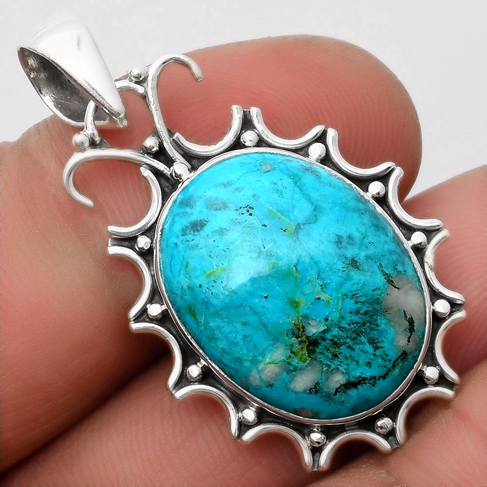 Natural Peruvian Opalina Pendant P-1249 SDP107311