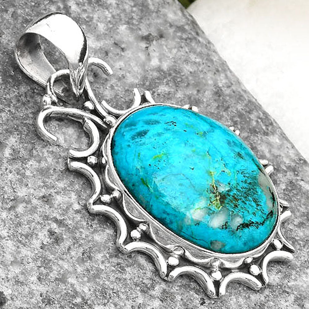 Natural Peruvian Opalina Pendant P-1249 SDP107311