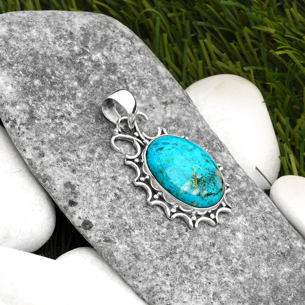 Natural Peruvian Opalina Pendant P-1249 SDP107311