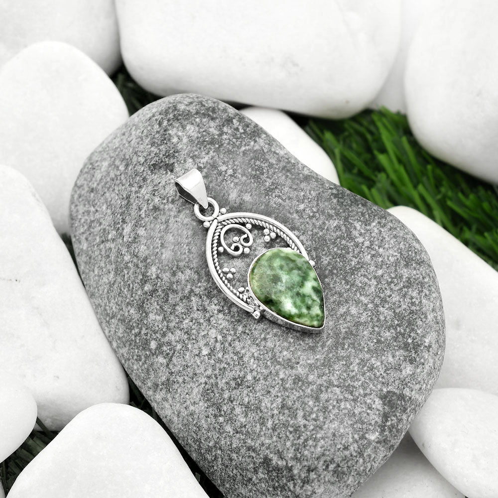 Natural Dioptase Pendant P-1508 SDP111429
