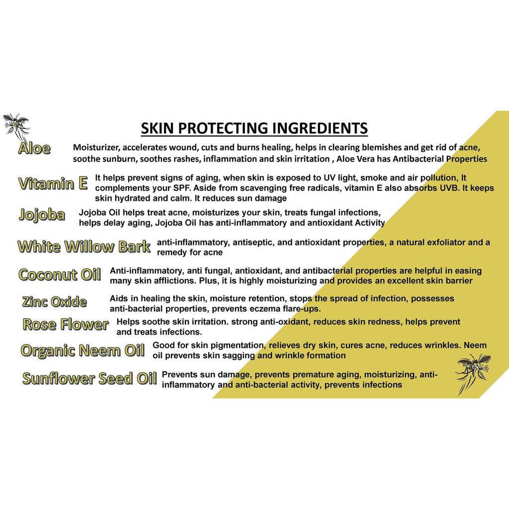PESKY® Bug Away - All In One Outdoor Skin Solution with Skin Protecting Non-Nano Zinc Oxide